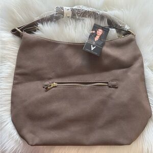 Vanessa Williams Suede Hobo Bag